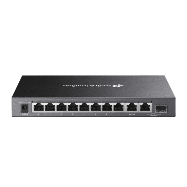 TP-LINK OMADA DS110GMP 10PORT 8PORT PoE+ 128W GIGABIT YONETILEMEZ SWITCH - 7