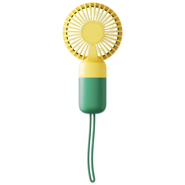 ASONIC AFN24 YEŞİL 250MAH ELDE TAŞINABİLİR MASAÜSTÜ USB FAN - 11