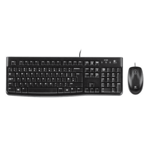 LOGITECH MK120 KABLOLU KLAVYE VE MOUSE SETİ SİYAH 920-002560 - 2