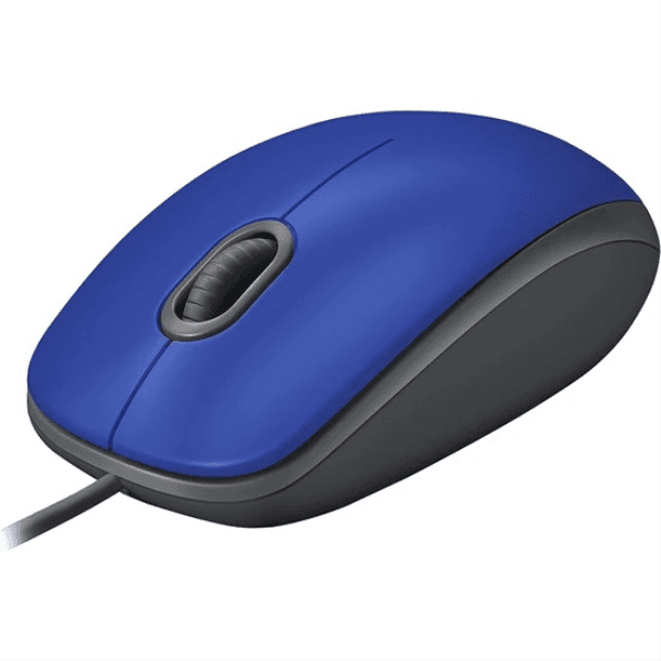 LOGITECH M110 SESSİZ KABLOLU MOUSE MAVİ 910-006758 - 4