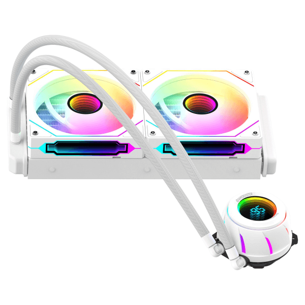 GAMEBOOSTER GB-LCS-BL240W (BEYAZ) BLADE 240W ARGB FANLI LGA1700/AM5 UYUMLU 240MM CPU SIVI SOĞUTMA SİSTEMİ - 9