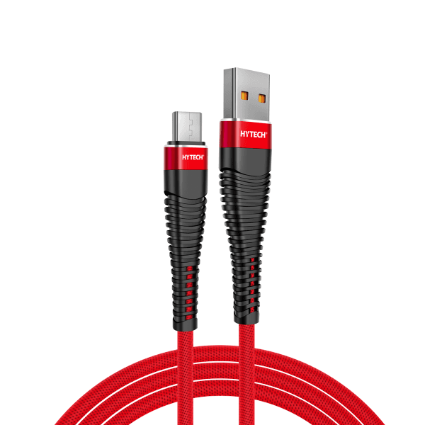 HYTECH HY-X225 3A MICRO USB 1M KIRMIZI DATA + ŞARJ KABLOSU - 4