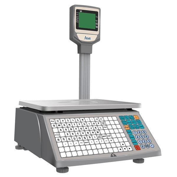 ACLAS LS2 M3 15KG LS215MERP BARKOD YAZICILI TERAZİ ETHERNET/SERİ - 7