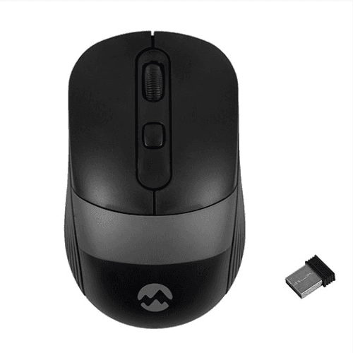 EVEREST SM-18 USB KABLOSUZ MOUSE SİYAH/GRİ - 6