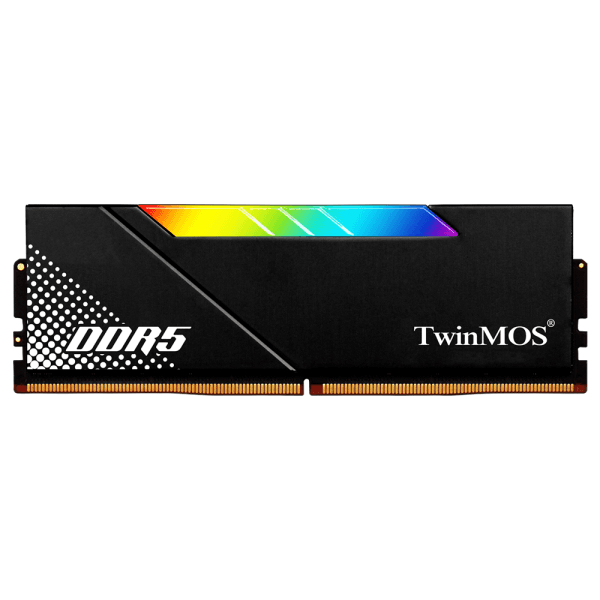 TWINMOS TMD516GB6000URGB36B DDR5 16GB (1X16GB) 6000MHZ CL36 RGB DESKTOP RAM BLACK - 2