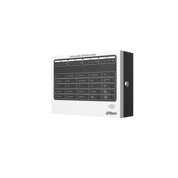 DAHUA HY-C102-4 KONVANSİYONEL 4 ZONE YANGIN ALARM KONTROL PANELİ - 2X12V 5A AKÜ+ETHERNET PORT DAHİL - 6