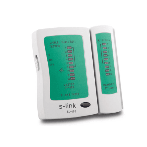 S-LINK SL-468 KABLO TEST CİHAZI LÜKS RJ-45 / RJ-11 - 5