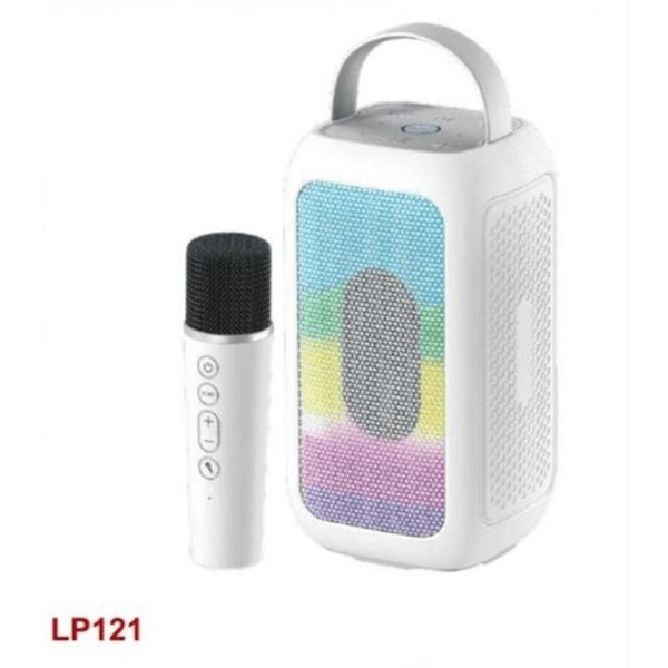 LEADER LP121 PORTATİF KABLOSUZ HOPARLÖR BEYAZ - 2