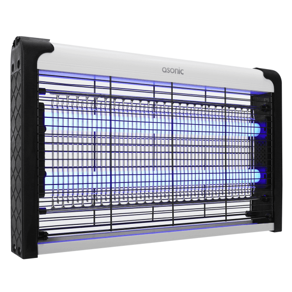 ASONIC AS-A29 SİYAH BÜYÜK BOY 6W+ 2000V ZİNCİR ASKILI İKİ LEDLİ SİNEK ÖLDÜRÜCÜ - 6