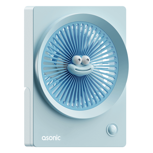 ASONIC AFN23 MAVİ 500MAH 3 HIZ KADEMELİ MASAÜSTÜ USB FAN - 12