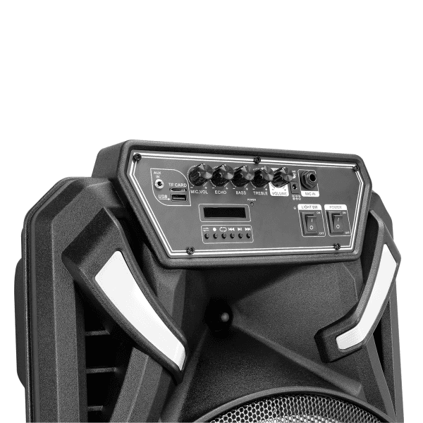 MIKADO MD-82KP MAX SIYAH USB+FM+TF KART+BT DESTEKLI KABLOSUZ MIKROFONLU ÖĞRETMEN/TOPLANTI ANFISI - 9