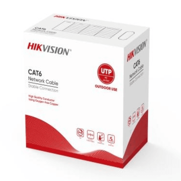 HIKVISION DS-1LN6OUSPE 305 METRE SİYAH CAT6 U/UTP OUTDOOR BAKIR KABLO - 2