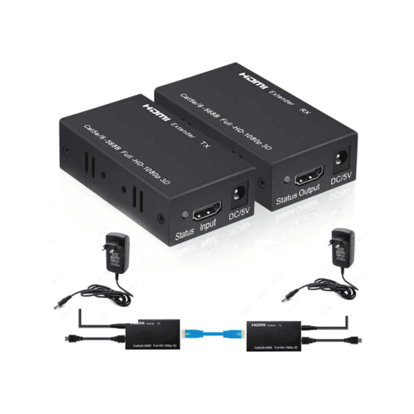 APRONX APX-60M CAT5E/CAT6 60M FULLHD 1080P 3D HDMI EXTENDER - 4