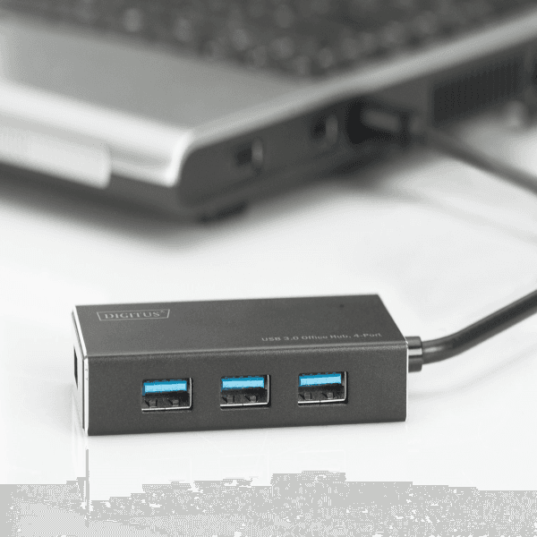 DIGITUS DA-70240-1 4 PORT USB ÇOĞALTICI USB 3.0 , ÇOKLAYICI, 4 GİRİŞLİ - 10