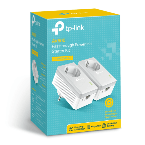 TP-LINK TL-PA4010PKIT AV600 AC POWERLINE ADAPTÖR - 6