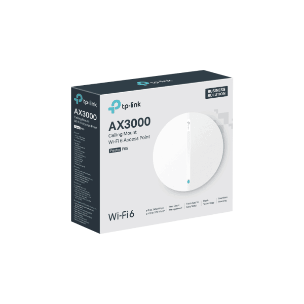 TP-LINK FESTA F65 AX3000 TAVANA MONTE DUAL-BAND WI-FI 6 ACCESS POINT - 13
