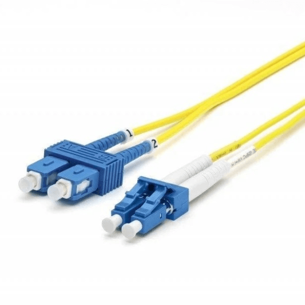 ALFAFONET PCH-SCLCA2DLZ20YE-01 1 METRE FİBER OPTİK PATCH CORD SC/ LC SINGLE MODE G657A2 DX LSZH SARI - 4