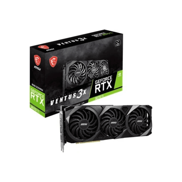 MSI 8GB GEFORCE RTX 3070 TI VENTUS 3X 8G OC [256BIT] GDDR6X HDMI 3XDP - 2