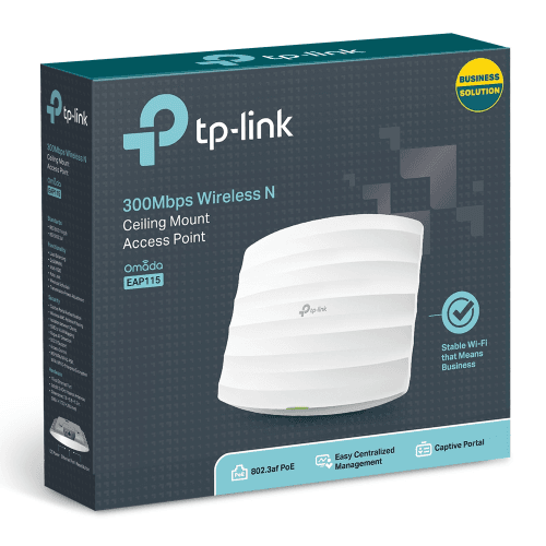 TP-LINK OMADA EAP115 300MBPS KABLOSUZ N TAVAN TİPİ ACCESS POINT - 8