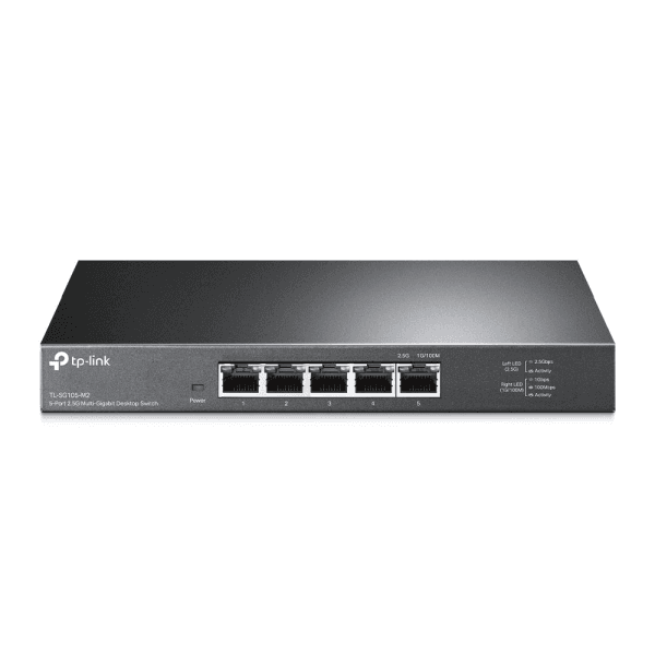 TP-LINK TL-SG105-M2 5 PORT 2.5G MULTI GIGABIT MASAUSTU SWITCH - 3