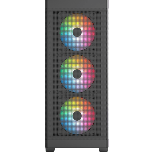 FRISBY FC-9480G 600W 80+BRONZE 4X12CM RGB FAN MASH ATX GAMING KASA - 7