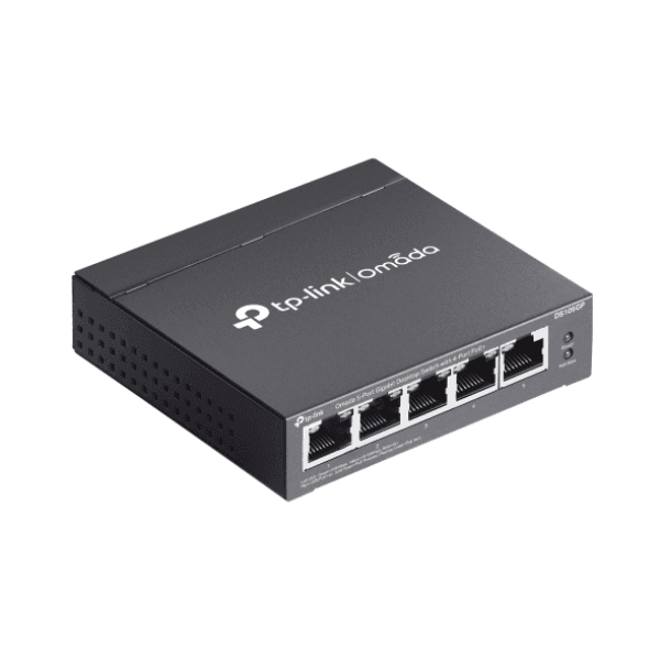 TP-LINK OMADA DS105G 5 PORT GIGABIT YÖNETİLEMEZ METAL KASA SWITCH - 9