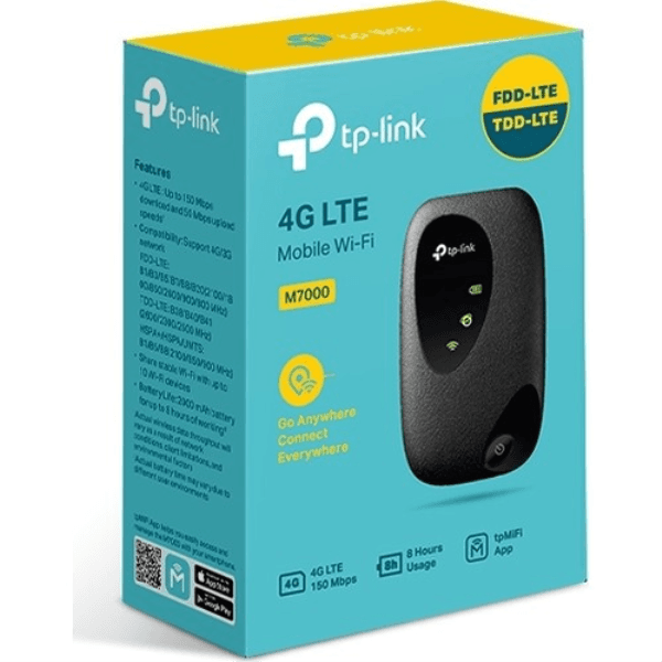 TP-LINK M7000 4G LTE 300 Mbps MOBİL KABLOSUZ ROUTER - 4