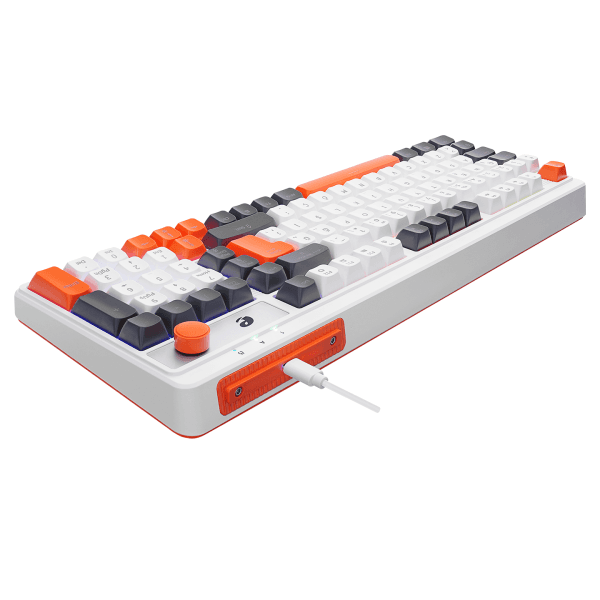 ACER EMACHINES EAK860 BEYAZ USB RAINBOW AYDINLATMALI Q STANDART KOMPAKT KLAVYE - 5