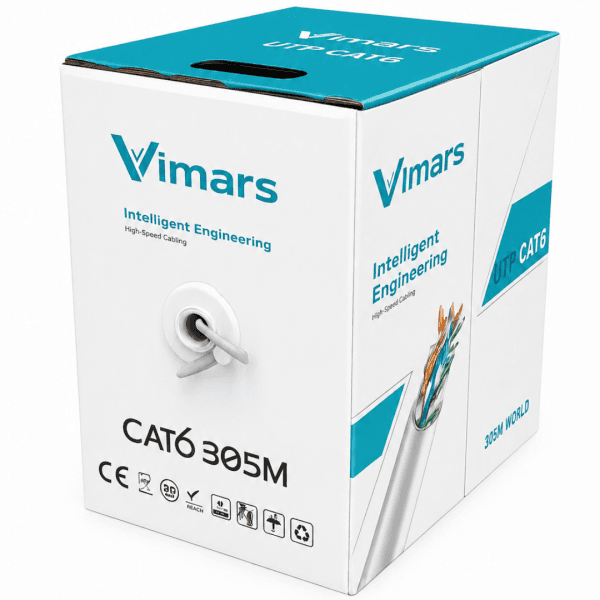 VİMARS CAT6 23AWG 305M 0,50MM GRİ UTP KABLO - 4