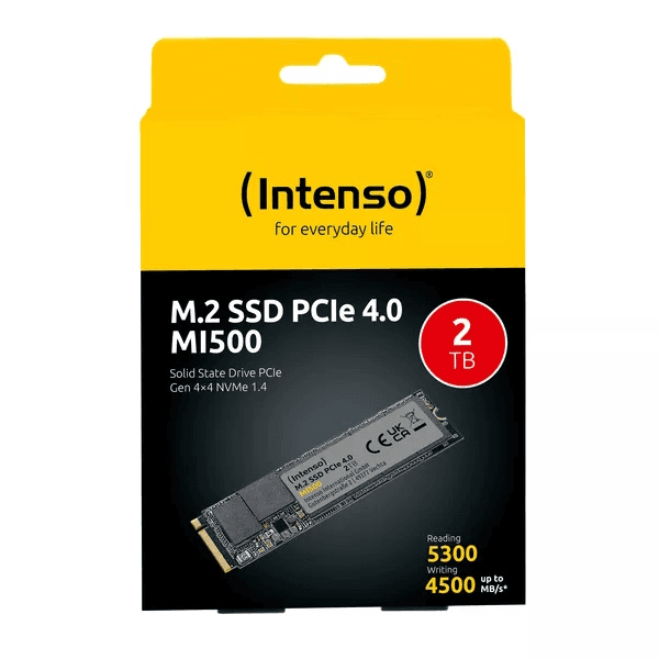 INTENSO 3836470 BDHI-3072 MI500 2TB GEN.4X4 NVME SSD (5300MB-4500MB/S) - 6