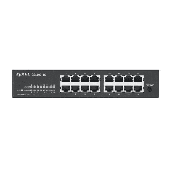ZYXEL GS1100-16 16 PORT 10/100/1000 Mbps YÖNETİLEMEZ GIGABIT SWITCH V3 (GS1100-16-EU0103F) - 4