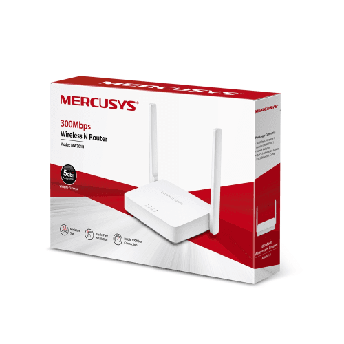 TP-LINK MERCUSYS MW301R 300Mbps KABLOSUZ N ROUTER - 8