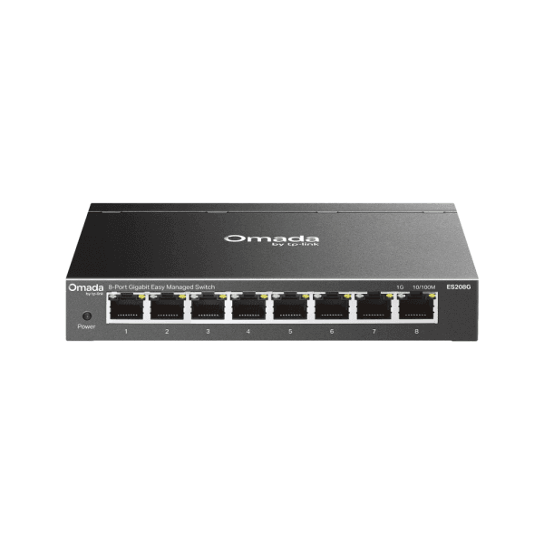 TP-LINK OMADA ES208G 8 PORT GIGABIT KOLAY YONETİLEBİLİR DESKTOP SWITCH - 6