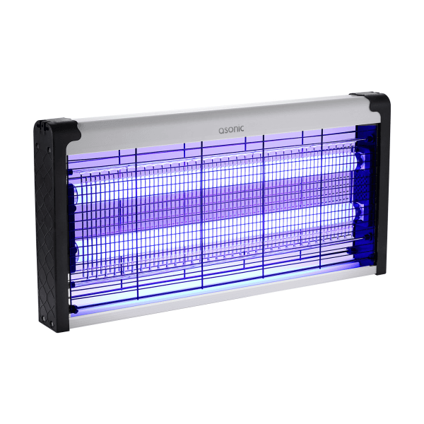 ASONIC S27 ÇİFT CAM LED ZİNCİR ASKILI SANAYİ TİPİ SİNEK ÖLDÜRÜCÜ XXL BOY 30W+ 2000V - 10