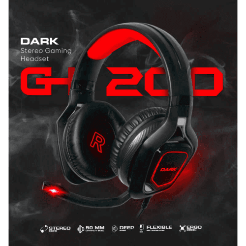 DARK GH200 STEREO GAMING HEADSET DK AC GH200 - 4