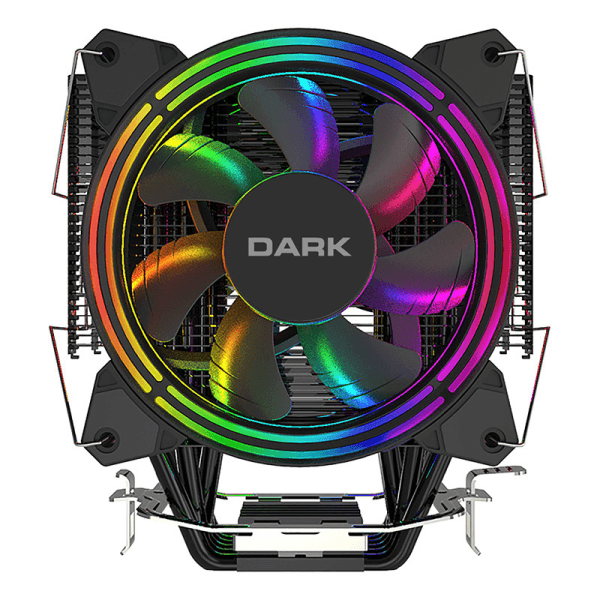 DARK DKCCX128 FREEZER X128 2XFIXED RGB LED FANLI KULE TIPI SOĞUTUCU - 3