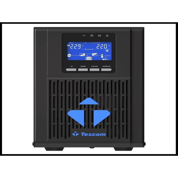 TESCOM NEOLINE 1000 1KVA 1F/1F 2x12V 7AH UPS (900040313) - 3