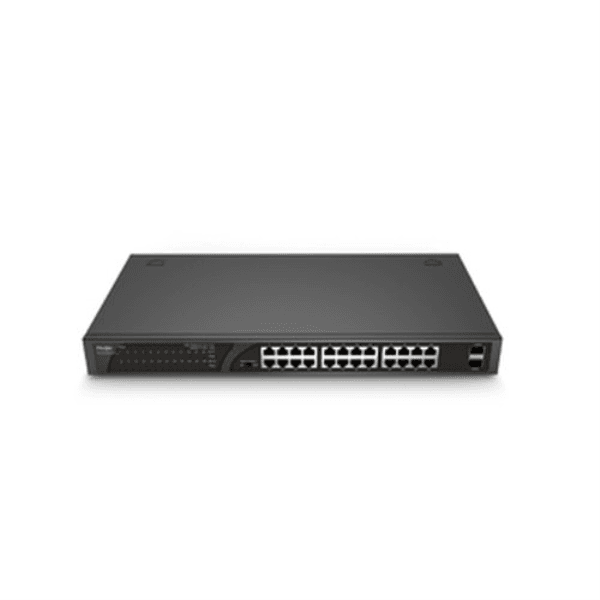 RUIJIE RG ES126G-LP-L 24 PORT GB 2 SFP PoE SWITCH (180W) - 2