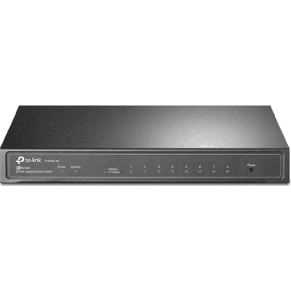 TP-LINK T1500G-8T (TL-SG2008) 8 PORT GIGABIT SMART - 4