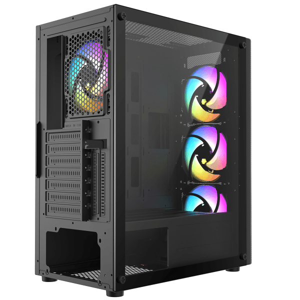 FRISBY FC-9385G 550W 4XRGB MESH E-ATX GAMING KASA - 17
