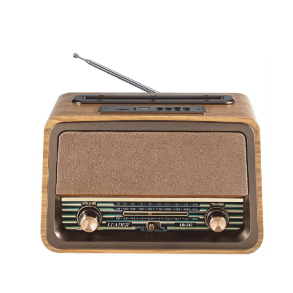 LEADER LR-243 AM/FM/SW 3 BANT RADYO BLUETOOTH USB/TF MP3 MÜZİK ÇALAR - 2