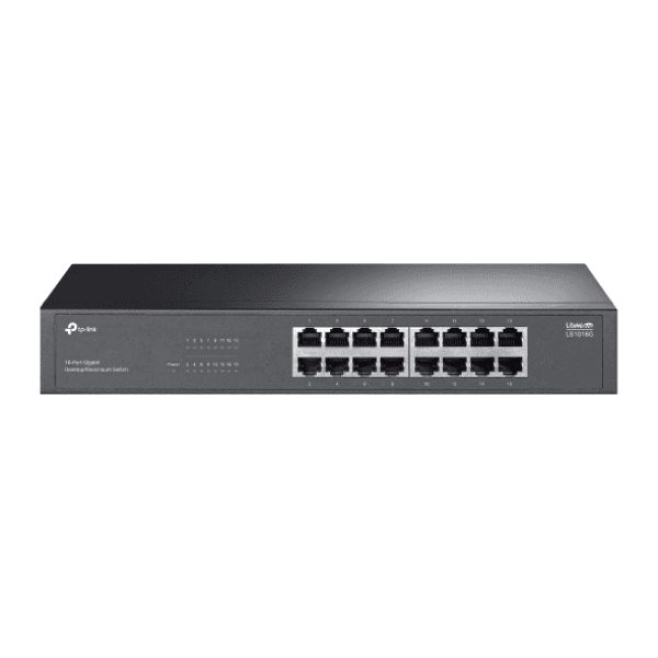 TP-LINK LS1016G 16 PORT GIGABIT RACKMOUNTABLE METAL KASA SWITCH - 4