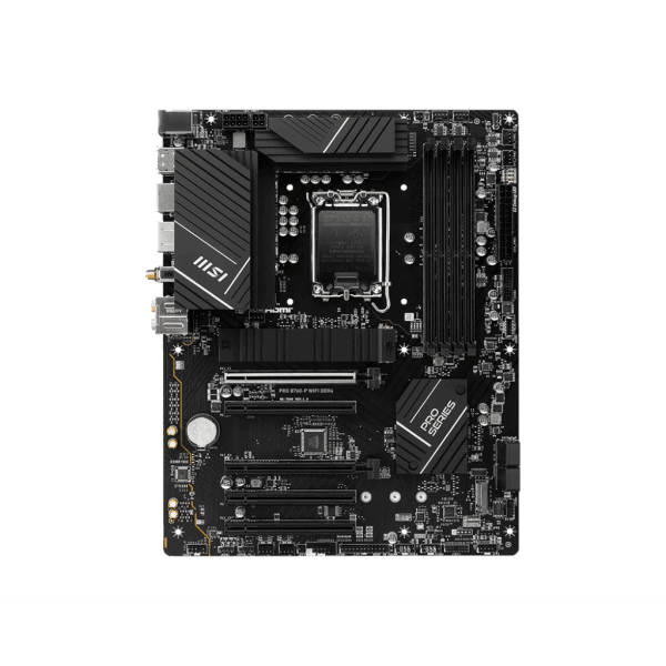 MSI PRO B760M-A WIFI DDR4 SOKET 1700 DDR4 5333MHZ(OC) PCI-E GEN4 2X M.2 USB3.2 DP HDMI 1X2.5G LAN WI-FI 6E ATX - 4