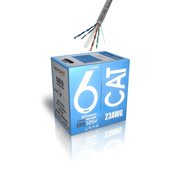 APRONX APX-CAT6G 305M GRİ CAT6 23AWG 0,50MM UTP KABLO - 4