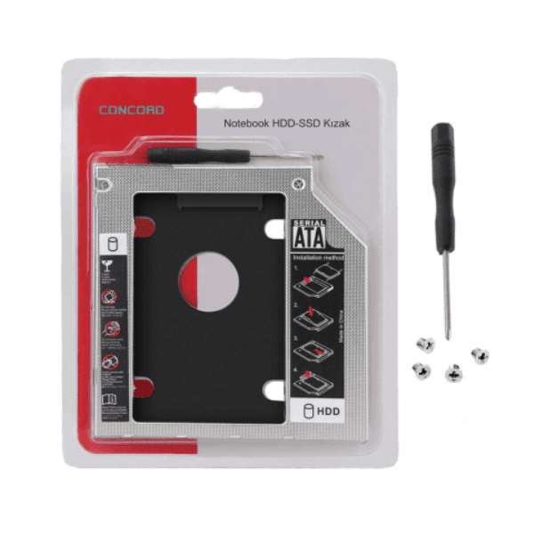 CONCORD C-857 | HDD - SSD KIZAĞI 12.7MM - 3