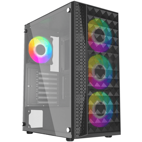 GAMEBOOSTER GB-G2616B USB3.0 MESH PANEL SIYAH KASA (PSU YOK) - 4