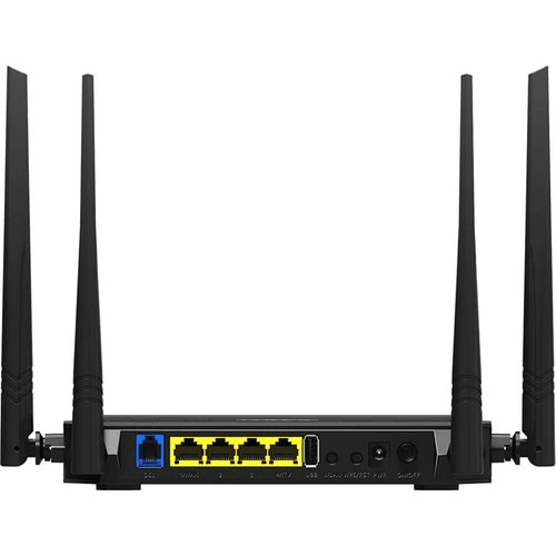 TENDA D305 4PORT WIFI 300MBPS ADSL2+ MODEM USB - 5