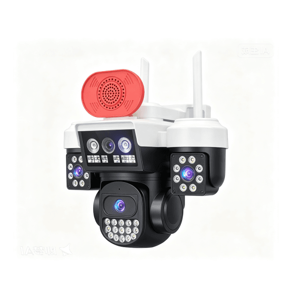 JOYSEE W3 9MP 3 KAMERALI WIFI PTZ DOME KAMERA - 7