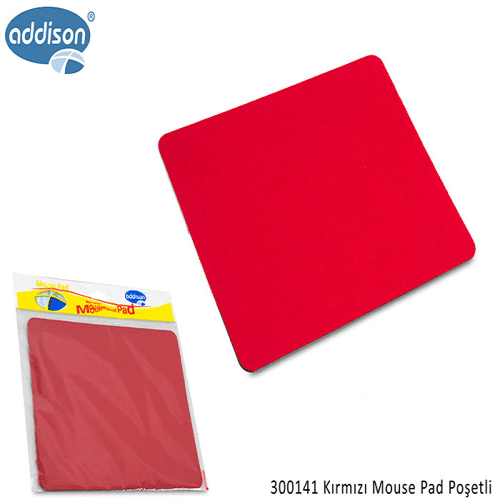 ADDISON 300141 KIRMIZI MOUSE PAD - 4