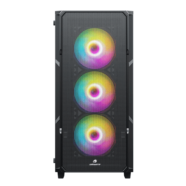 GAMEBOOSTER GB-X223B USB3.0 RING RGB SLAVE FAN ELEGANT STYLISH MESH PANEL KASA (PSU) (JBST-GBX223B) - 5